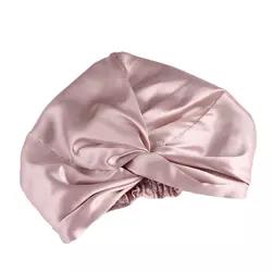 100% Pure Silk Nightcap 22 Momme Double Silk bonnet Care For Sleep Silk Bonnet